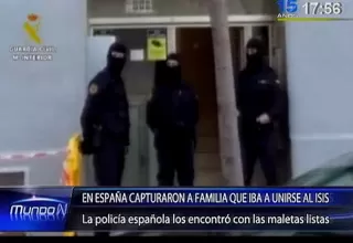 España: capturaron a familia que planeaba unirse al Estado Islámico