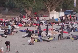 España: cientos de migrantes permanecen en Ceuta