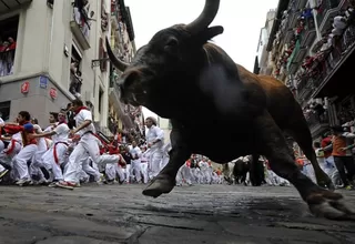 España: dos personas corneadas dejó la peligrosa corrida de toros de San Fermín 
