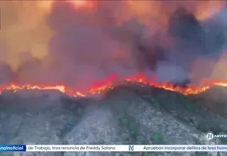 España: gran incendio forestal dejó al menos 12 muertos en Almería