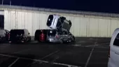 España: Hombre roba excavadora y destruye 50 furgonetas nuevas de Mercedes-Benz - Noticias de furgoneta