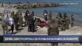 España moviliza al Ejército para impedir la llegada de miles de migrantes a Ceuta - Noticias de marruecos
