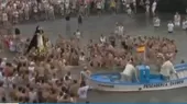 España: multitudinario embarque de la Virgen del Carmen en puerto - Noticias de virgen-chapi