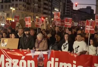 España: Protestas a dos meses de inundaciones en Valencia