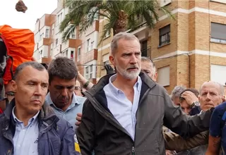 España: Rey Felipe y Pedro Sánchez abucheados en Valencia