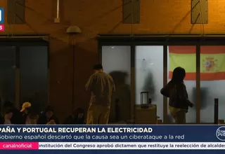 España y Portugal recuperan la electricidad tras apagón masivo