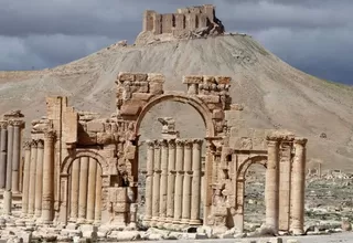 Estado Islámico destruye el Arco del Triunfo de Palmira 