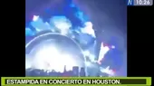 Estados Unidos: 8 muertos tras estampida en concierto en Houston - Noticias de muerte