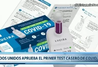 EE. UU. aprueba el primer test casero de COVID-19