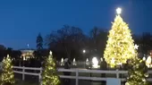Estados Unidos: Árboles de navidad de todo el país en el National Mall - Noticias de santiago-de-surco