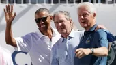 EE. UU.: Obama, Bush y Clinton ofrecen vacunarse en público contra el COVID-19 - Noticias de barack-obama