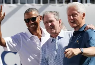 EE. UU.: Obama, Bush y Clinton ofrecen vacunarse en público contra el COVID-19