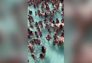 Estados Unidos: Cientos de personas armaron fiesta en piscina en plena crisis por COVID-19