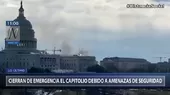 EE. UU.: Cierran de emergencia el Capitolio debido a una amenaza de seguridad externa - Noticias de capitolio