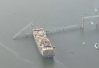 Estados Unidos: Declaran estado de emergencia tras el derrumbe del puente Baltimore