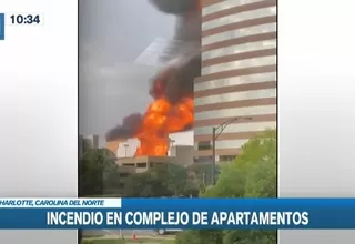 Estados Unidos: Incendio en complejo de apartamentos en Carolina del Norte