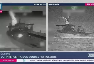 Estados Unidos intercepta dos buques petroleros