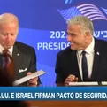Estados Unidos e Israel firman pacto de seguridad