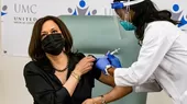 EE. UU.: Kamala Harris recibe la vacuna contra el coronavirus - Noticias de kamala-harris
