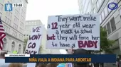 Estados Unidos: Niña viaja a Indiana para abortar - Noticias de aborto
