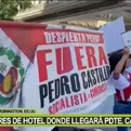 EE. UU.: Peruanos se manifiestan a favor y en contra de Pedro Castillo en Washington
