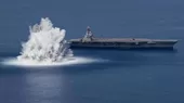 EE. UU. probó la resistencia de un buque de guerra con megaexplosiones - Noticias de explosiones