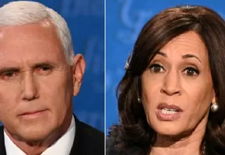 EE. UU.: El cortés debate entre Pence y Harris que contrasta con el de Trump y Biden