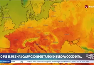 Europa Occidental registra el junio más cálido de su historia