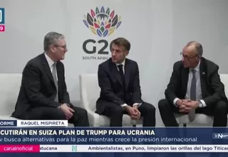 Europa y EE. UU. discuten plan de Trump para fin de guerra en Ucrania