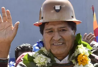 Evo Morales anuncia candidatura presidencial en Bolivia