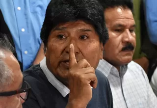 Evo Morales asegura que es mentira acusación de abuso a menor