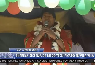 Evo Morales denunció golpe de Estado en Bolivia y oposición pidió anular elecciones