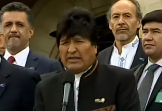 Evo Morales tras fallo de La Haya: "Bolivia nunca va a renunciar"