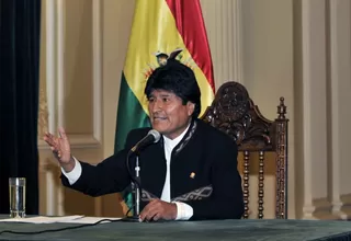 Evo Morales: Otros países además de Perú apoyan salida marítima para Bolivia