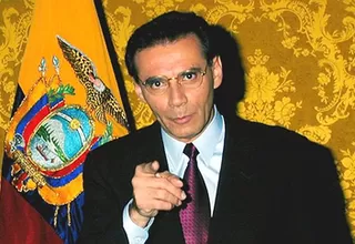 Ex presidente de Ecuador Jamil Mahuad fue sentenciado a 12 años de prisión