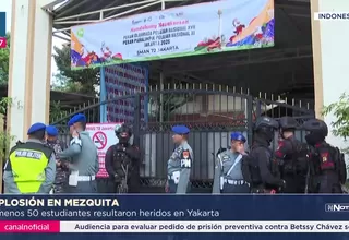 Explosión en mezquita escolar de Yakarta deja más de 50 heridos