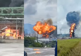 Explosión provoca incendio en principal refinería de Ecuador