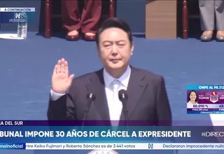 Expresidente surcoreano Yoon fue condenado a 30 años de cárcel