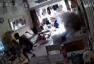 China: scooter eléctrico explotó en un departamento y generó incendio