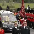 Féretro de la reina Isabel II llegó a Windsor