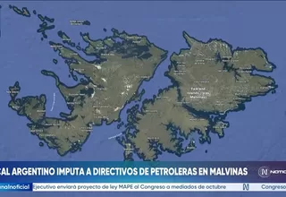 Fiscal de Argentina imputó a ejecutivos de petroleras por proyectos en las islas Malvinas