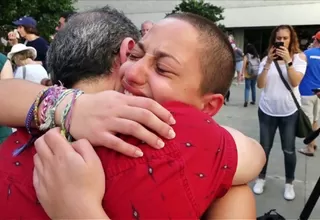 Florida: estudiantes reclaman a Trump en protesta contra armas