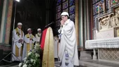 Francia: se ofició primera en misa en catedral de Notre Dame tras incendio - Noticias de catedral
