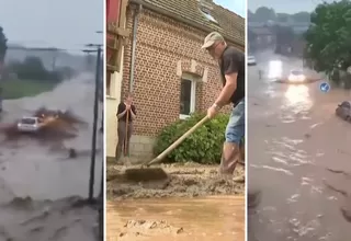 Francia: Decretan alerta amarilla por inundaciones y deslizamientos al norte del país