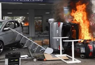 Francia: disturbios en la manifestación en París del 1 de Mayo