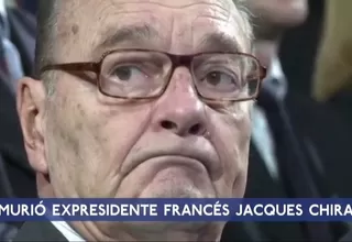 Francia: expresidente Jacques Chirac falleció a los 86 años