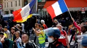 Francia: Grupos de ciudadanos realizan marchas contra el pase sanitario - Noticias de francia