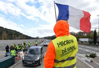 Francia: Macron se dirigirá a la nación por crisis con "chalecos amarillos"