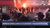 Francia: Miles de personas protestan contra ley de seguridad tras caso de violencia policial - Noticias de abuso-policial