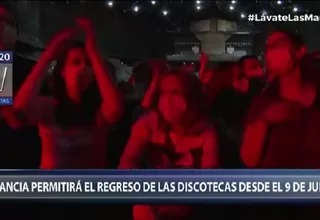 Francia: Reabrirán las discotecas el 9 de julio sin necesidad de mascarilla